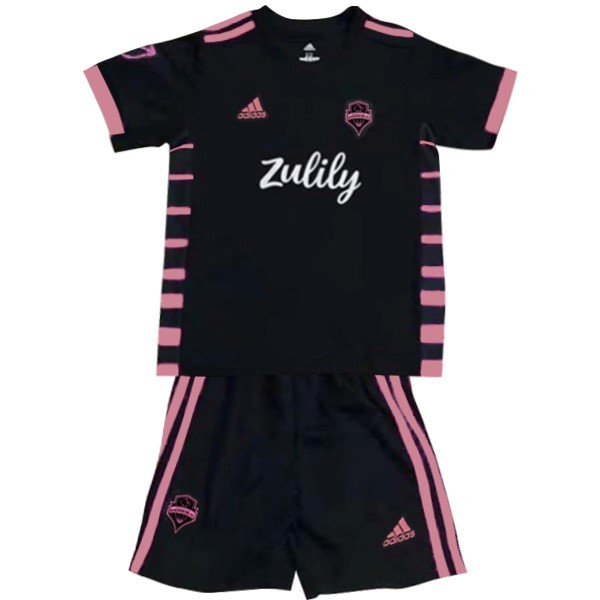 Camiseta Seattle Sounders 2ª Kit Niño 2019 2020 Negro